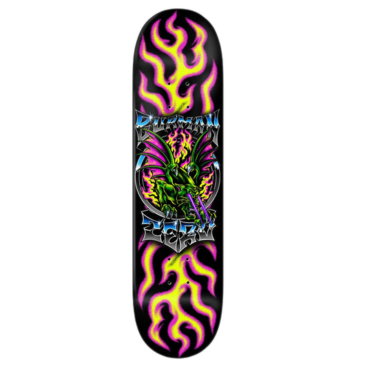 Zero Burman Chrome Skateboard Deck - 8.5" - Bow Shock Marketplace