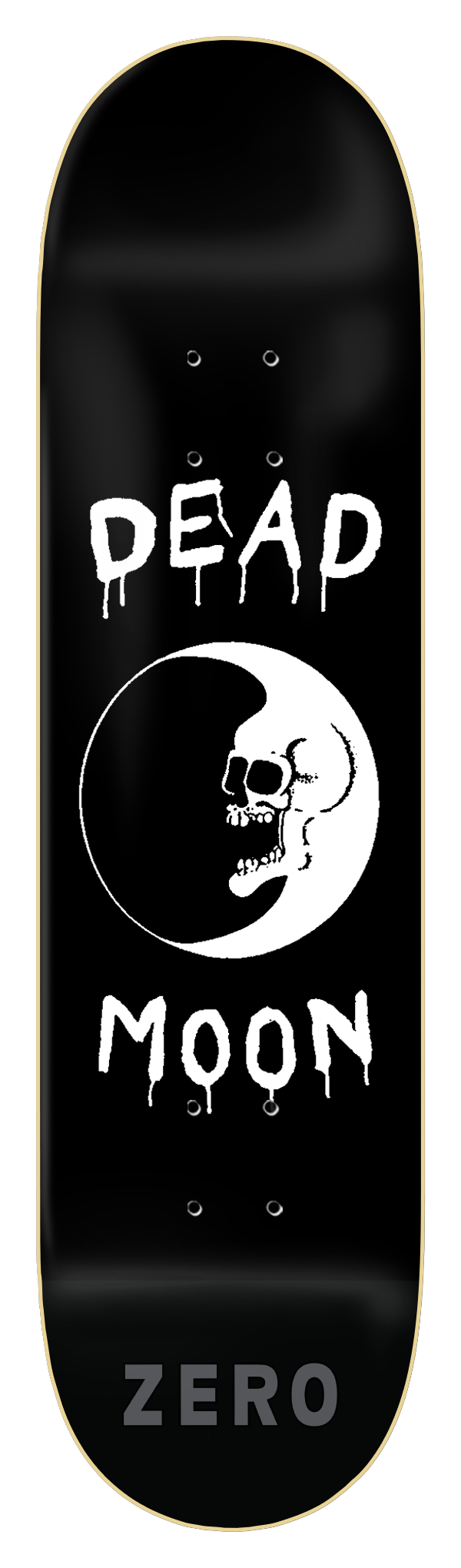 Zero x Dead Moon "OG" 8.5" Skateboard Deck - Bow Shock Marketplace
