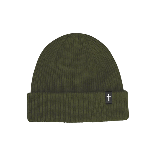 Zero Jamie Thomas Signature Cross Olive Beanie