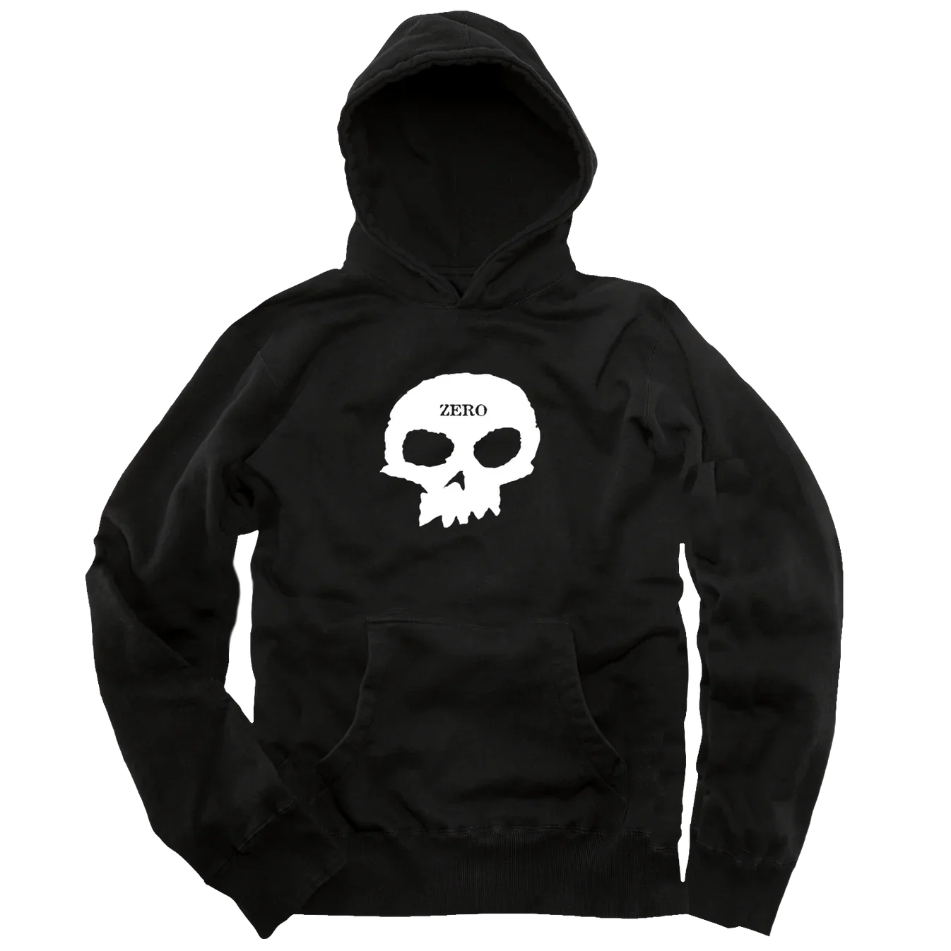 Zero Single Skull Black/White Hooded Sweatshirt
